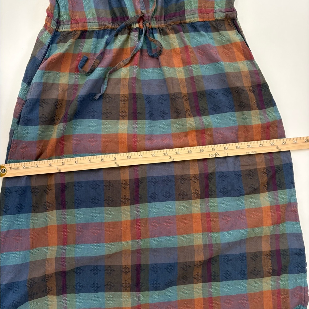 Ace & Jig Multicolor Striped Midi Dress Cottagecore Boho Spring - Picture 5 of 8